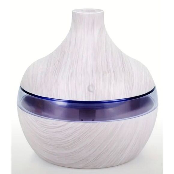 White Wood Grain Touch-Activated Humidifier‎ - USB - Picture 1 of 7